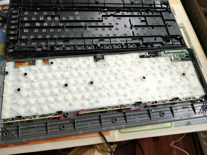The inside of my keyboard.